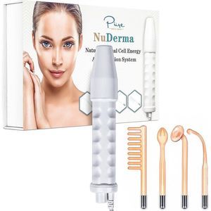 NuDerma Portable Handheld High Frequency Skin Therapy Wand